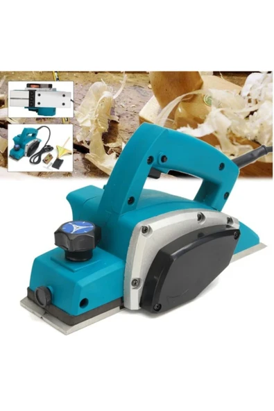 STAXX POWER Sjs Metal Sanzıman 2600 W Çift Bıcaklı Professionel Planya Makinası 82mm - Resim 8