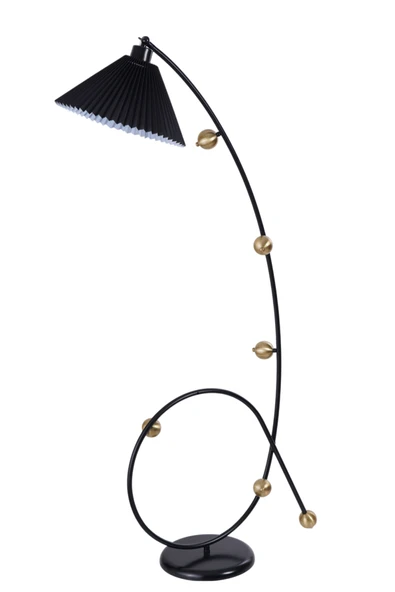 Lumexx YEKTA SİYAH LAMBADER PİLELİ SİYAH ABAJURLU - Resim 2