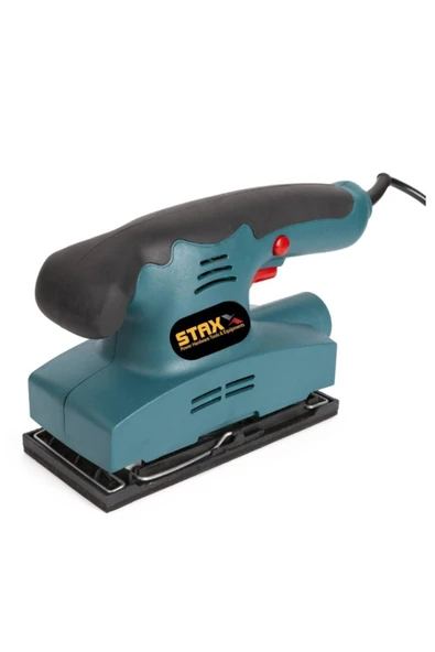 STAXX POWER Stx-450x Profesyonel 400 W Elektrikli Titreşimli Zımpara Makinası +5 Ad Zımpara Hediyeli - Resim 4