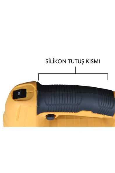 STAXX POWER Sarı 6 Kademe Devir Ayarlı Çantalı Pandül Hareketli Dekupaj Testere - Resim 6