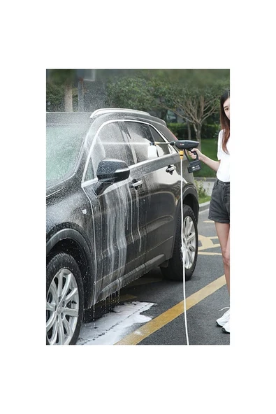stilmax Stm48cw Brushless Motor Yüksek Basınçlı Oto Yıkama Makinesi Akülü Su Tabancası 55 Bar 48v 10ah - Resim 5