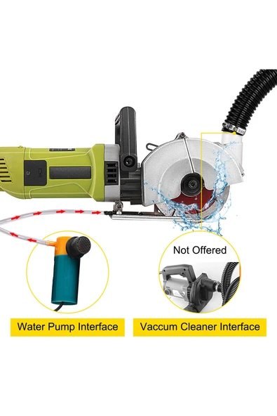 stilmax Titanyum-X Seri Duvar Oluk Açma Makinesi Kanal Açma Kesme Makinesi 5 Bıçaklı 40mm 3500Watt 4.5Kg - Resim 3