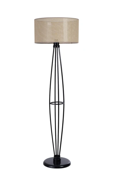 Lumexx HEDAR SİYAH LAMBADER SİLİNDİR PETEK ABAJURLU - Resim 2