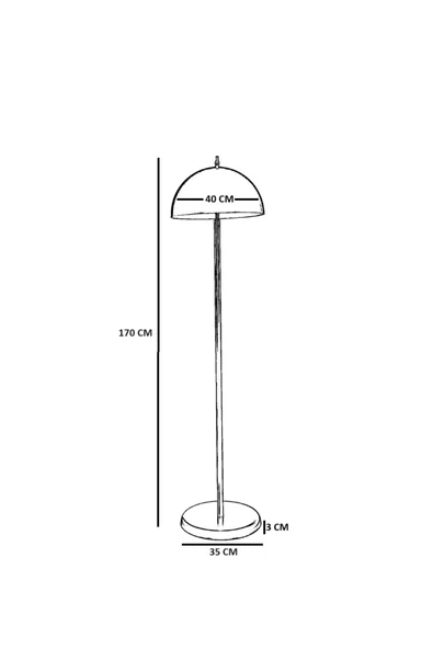 Lumexx BÜYÜK RETRO YEŞİL LAMBADER - Resim 4