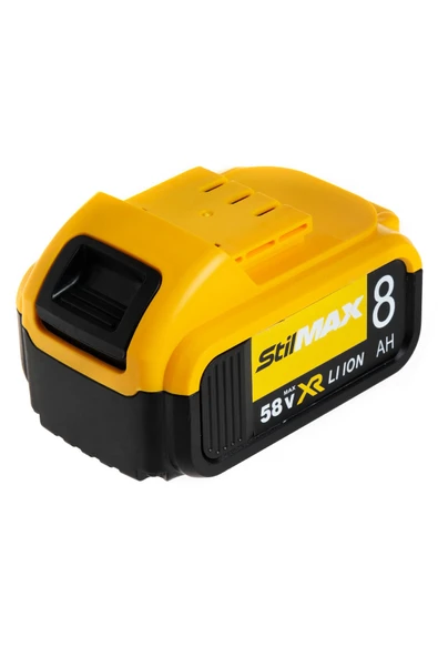 stilmax 58 V 8 Ah Çift Metal Şanzuman Çift Samsung Akülü Darbeli Şarjlı Matkap Vidalama + 30 Parça Usta Seti - Resim 7