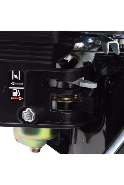 DEKO TURKEY Tekne Motor, Santrifüj, Çim Biçme Çapa, Römork Motorpump Jeneratör Benzinli Motor 6.5HP 210cc 20mm - 3