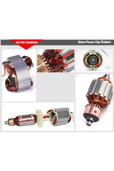 STAXX POWER Staxx Pro 3000 Watt Profesyonel Freze Formika Makinası 6-8 Mm Pens Bakır Sarım Motor 5 Yıl Garantili - Resim 5