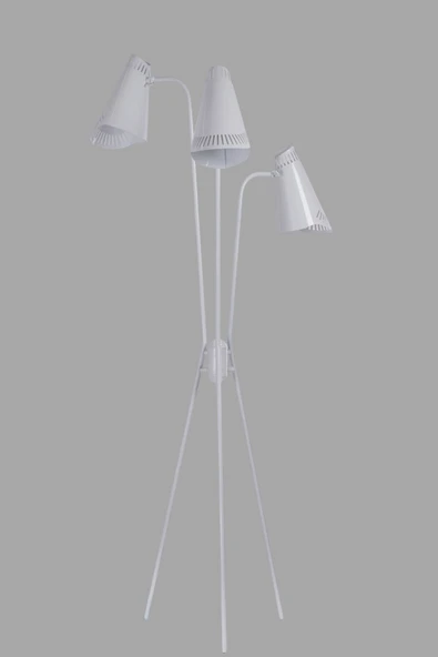 Lumexx YENİ AKASYA 3 LÜ BEYAZ LAMBADER LAZER BAŞLIKLI - Resim 4