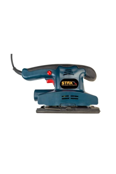 STAXX POWER Stx-450x Profesyonel 400 W Elektrikli Titreşimli Zımpara Makinası +5 Ad Zımpara Hediyeli - Resim 5