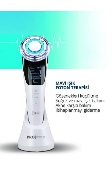 Kiwi Kfm-8625 Şarjlı EMS Cilt Bakım Cihazı – Çok Fonksiyonlu, Kompakt ve Pratik - Resim 3