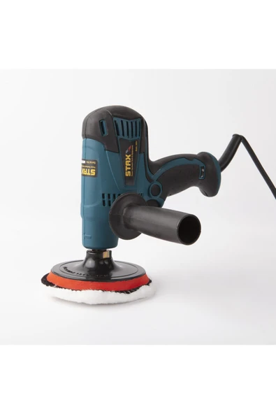 STAXX POWER Yarı Professıonel 6 Kademeli Devir Ayarlı Zımpara Mini Polisaj Makinası 125 Mm 1200w - Resim 4
