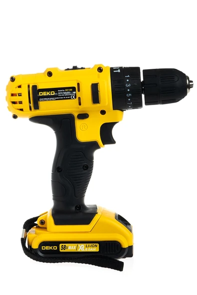 DEKO TURKEY Hybrid Tech 58 V 8 Ah Şarjlı Matkap Vidalama Panasonic Akü Çift Şanzımanlı Çift Akülü Şarjlı Matkap - Resim 2