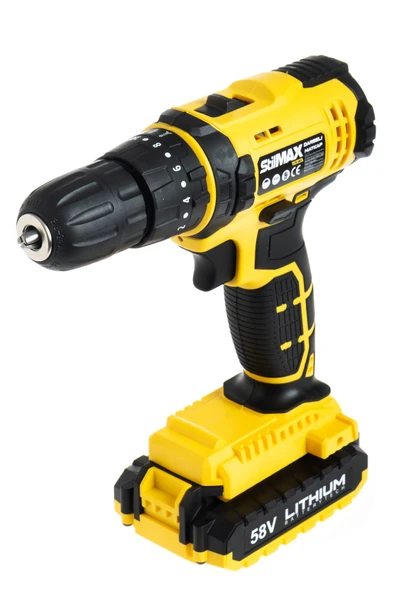 stilmax Germany Hybrid Brushless Motor 58v Panasonic Çift Akülü Darbeli Şarjlı Matkap Seti + 30 Parça Set - 2