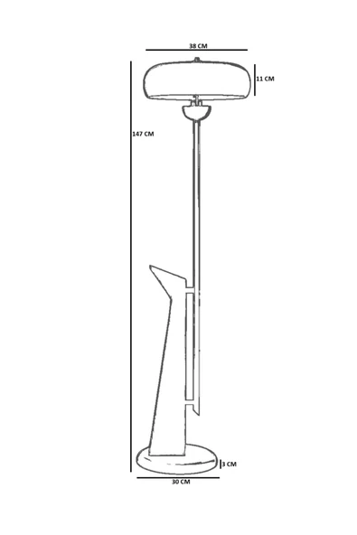 Lumexx BERZAN CEVİZ LAMBADER SMİTH SİYAH BAŞLIKLI - Resim 4