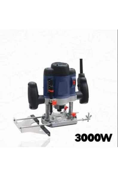 STAXX POWER Staxx Pro 3000 Watt Profesyonel Freze Formika Makinası 6-8 Mm Pens Bakır Sarım Motor 5 Yıl Garantili - Resim 3