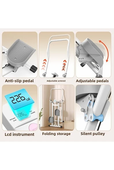 Tırmanma Aleti Ev Spor Ekipmanı – Kas Geliştirme ve Dayanıklılık - 5