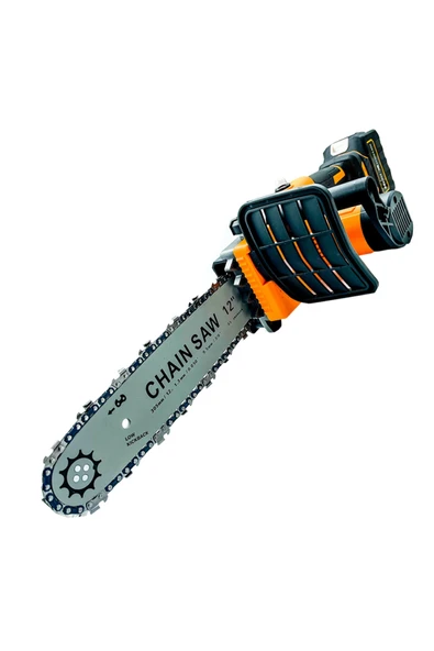 stilmax Yağ Pompalı Kömürsüz Motorlu Otomatik Seri Çift Akülü Dal Budama Testere Bıçkı Makinesi 35cm Palalı - Resim 2