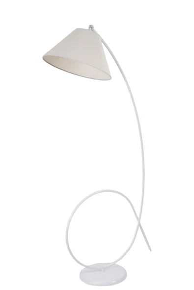 Lumexx KAYA BEYAZ LAMBADER PRAMİT FİNLİ KREM ABAJURLU - Resim 2