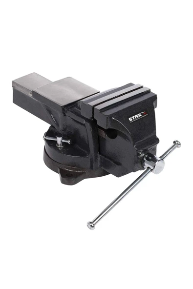 STAXX POWER Staxx Pro 125mm 5" 360" Dönerli Taban Dövme Çelik Sabit Tezgah Masa Mengenesi Madeın Germany ürün görseli