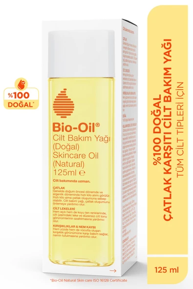 %100 Natural Çatlak Karşıtı & Leke Karşıtı Nemlendirici Doğal Cilt Bakım Yağı 125 ml - 2