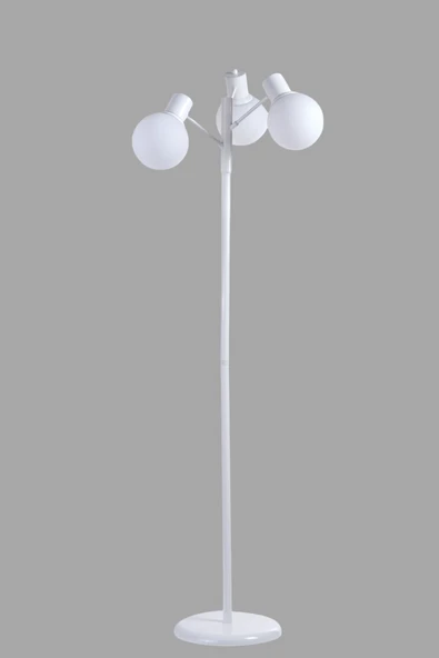 Lumexx SAFİR 3 LÜ BEYAZ LAMBADER BEYAZ CAMLI - Resim 3