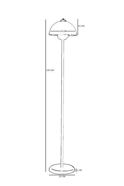 Lumexx FULYA SİYAH LAMBADER RERTO BAŞLIKLI - Resim 4
