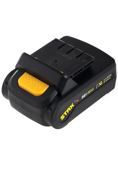 STAXX POWER American Type Multi Speed 58v 8ah Samsung Çift Akülü Şarjlı Vidalama Matkap Seti 5 Ad Titanyum Uç - Resim 7