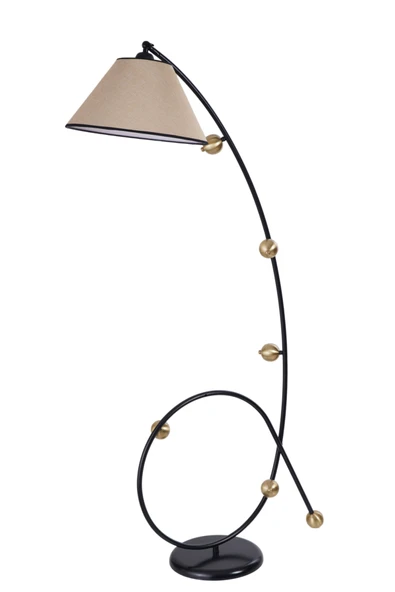 Lumexx YEKTA SİYAH LAMBADER PRAMİT HASIR ABAJURLU - Resim 2