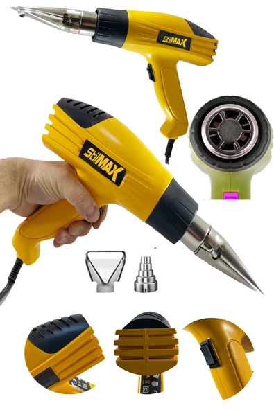 stilmax Germany Sıcak Hava Isı Tabancası 4200 W Çift Kademeli Termik Koruma Sıcak Hava Makinesi 900 C° ürün görseli 1