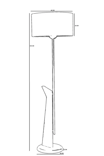 Lumexx BERZAN NATUREL LAMBADER SİLİNDİR PETEK ABAJURLU - Resim 4