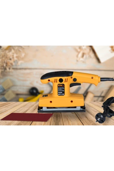 STAXX POWER Stx-400x Profesyonel 400 W Elektrikli Titreşimli Zımpara Makinası 2 Yıl Garantili - Resim 3