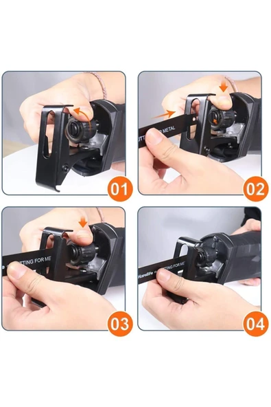 STAXX POWER Pro 4000 Watt Metal Şanzuman Tilki Kuyruğu Kemik Kesim Makinası Panter Testere 360'' - Resim 2