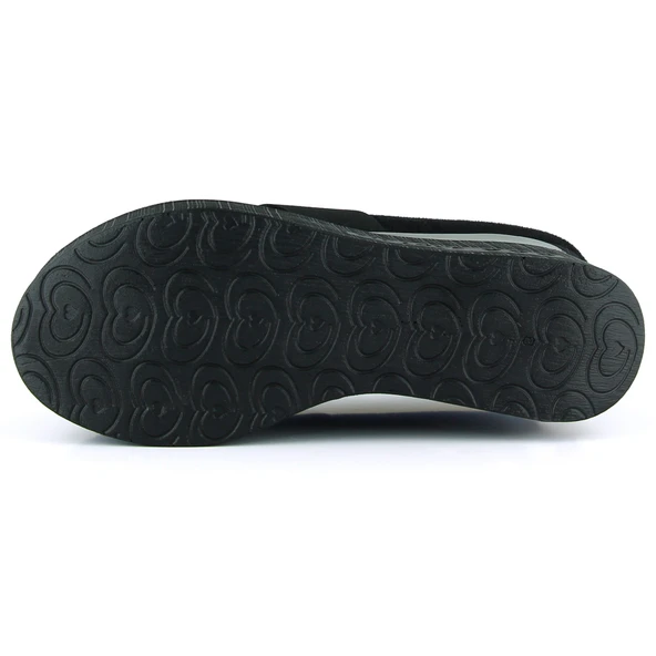 Erkan Saçmacı Himani Siyah Süet Yuvarlak Burun Gümüş Detaylı Gizli Dolgu Topuklu Günlük Ayakkabı - 7