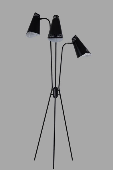 Lumexx YENİ AKASYA 3 LÜ SİYAH LAMBADER LAZER BAŞLIKLI - Resim 3