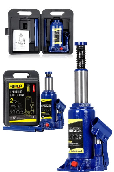 DEKO TURKEY Profesyone Ultra Kaliteli 2 Ton Kapasiteli Araç Krikosu 2 Yıl Garantili 34.5cm Max ürün görseli