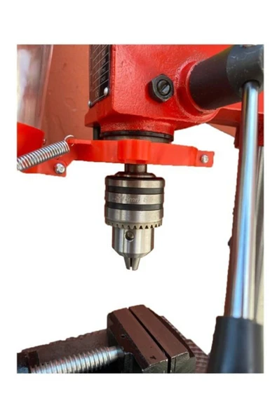 DEKO TURKEY 13 mm Sütunlu Matkap Tezgahı ve Mengene 1250 W Mengene Ecd-dkt-1250w - Resim 3