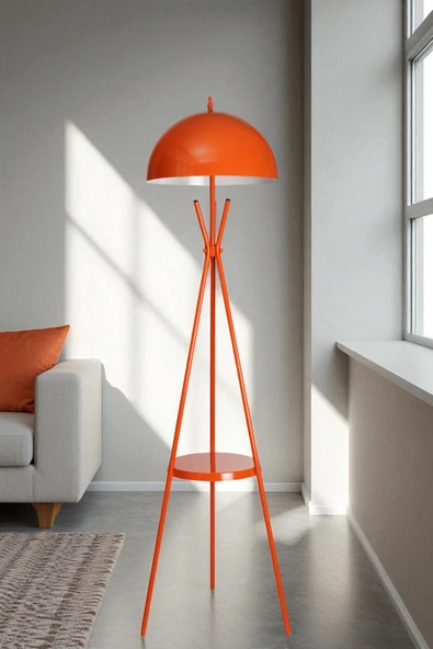 Lumexx VENEDİK SEHBALI TURUNCU LAMBADER BÜYÜK RETRO BAŞLIKLI ürün görseli