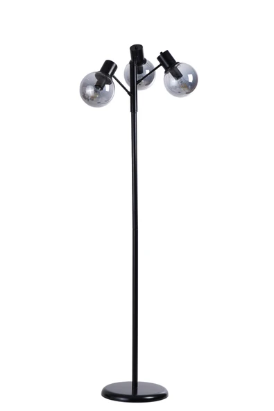 Lumexx SAFİR 3 LÜ SİYAH LAMBADER FÜME CAMLI - Resim 2