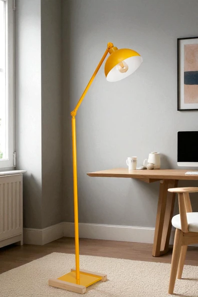 Lumexx MİLAS SARI RETRO BAŞLIKLI LAMBADER ürün görseli