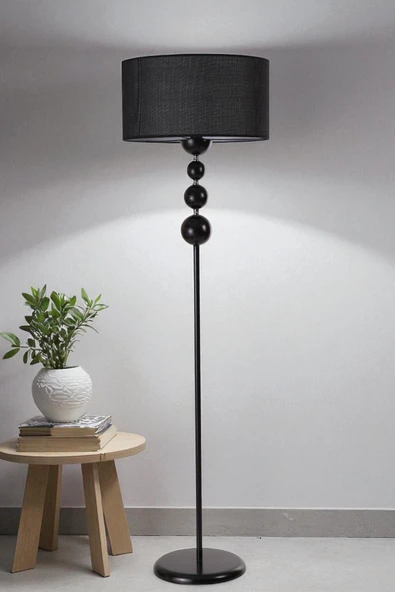 Lumexx HAYAL SİYAH LAMBADER SİLİNDİR HASIR SİYAH ABAJURLU ürün görseli