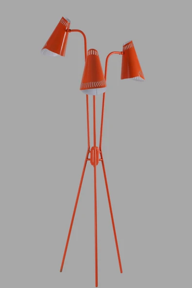 Lumexx YENİ AKASYA 3 LÜ TURUNCU LAMBADER LAZER BAŞLIKLI - Resim 3