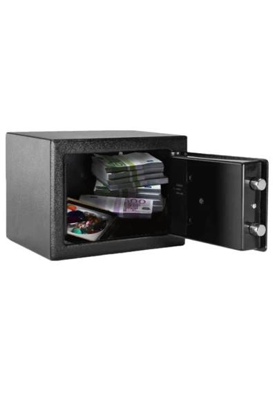 DEKO TURKEY Yerli Üretim Elektronik Şifreli Çelik Para Kasası Otel Tipi Kasa 3mm Sac + Montaj Kit - Resim 2