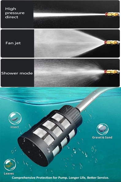 stilmax 48v 10ah Şarjlı Oto Yıkama Makinesi 50 Bar Akülü Basınçlı Oto Yıkama Makinesi - Resim 5