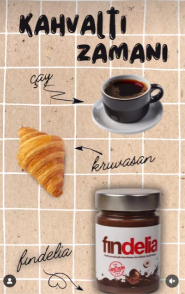 Fındella % 45 fındık parcacıklı kahvaltılık kakolu katkısız fındık kreması 340 gr - 3