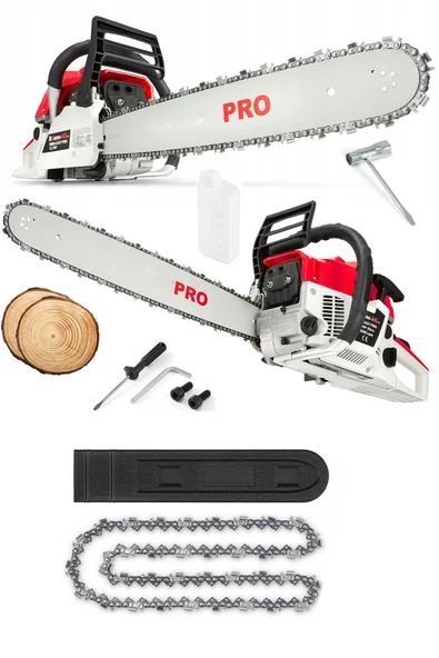 STAXX POWER Tt-58 4.3 Hp 50 cm Pala Tam Professional Çift Egzoz Ağaç Motoru Motorlu Testere Hızar 58 cc