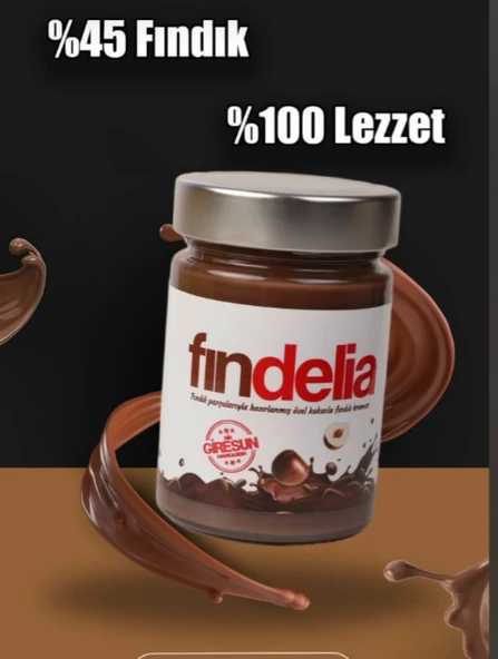 Fındella % 45 fındık parcacıklı kahvaltılık kakolu katkısız fındık kreması 340 gr - 4