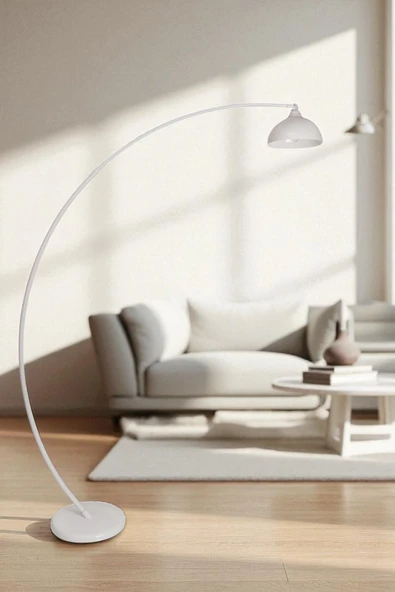 Lumexx MISRA BEYAZ RETRO BAŞLIKLI LAMBADER ürün görseli