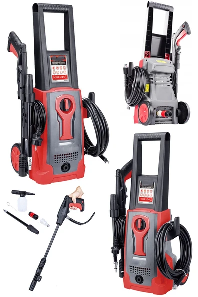 STAXX POWER Güçlü ve Torklu BL Kömürsüz Bakır Motor 150Bar Max Yüksek Basınçlı Bahçe ve Oto Yıkama Makinesi - Resim 2