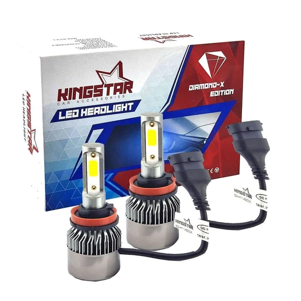 Diamond-X HB3 9005 Beyaz Led Xenon Şimşek Etkili Far Ampül 8000 Lümen ürün görseli