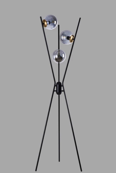 Lumexx KERVAN SİYAH LAMBADER FÜME CAMLI - Resim 3